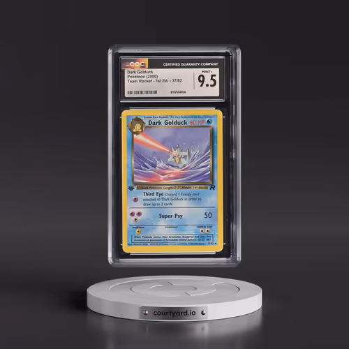 2000 Team Rocket #37/82 Dark Golduck - 1st Edition 1st Edition (CGC 9.5 MINT+)