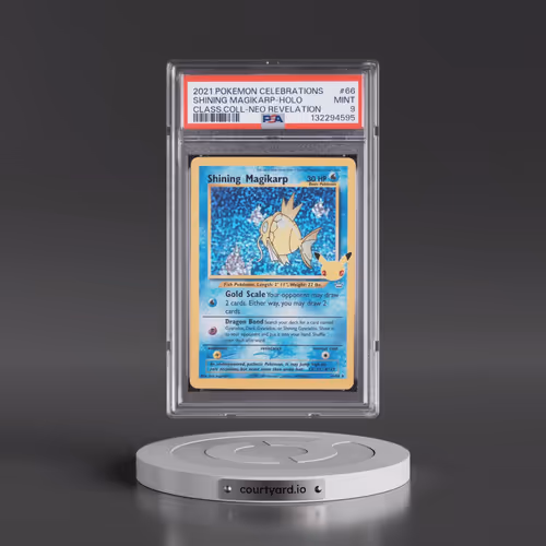 2021 Pokémon Celebrations Classic Collection #66 Shining Magikarp - Holo Holo (PSA 9 MINT)