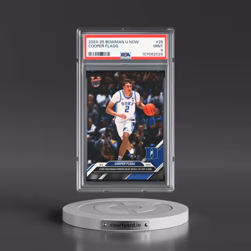 2024-25 Bowman U Now #25 Cooper Flagg (PSA 9 MINT)