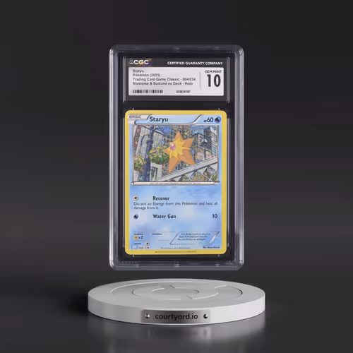 2023 Trading Card Game Classic - CLV, CLC, CLB #004/034 Staryu - Blastoise & Suicune ex Deck - C