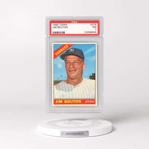 1966 Topps #276 Jim Bouton (PSA 7 NM)
