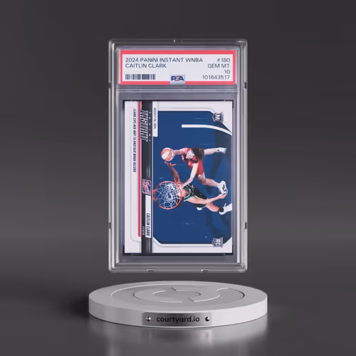 2024 Panini Instant WNBA #180 Caitlin Clark (PSA 10 GEM MINT)