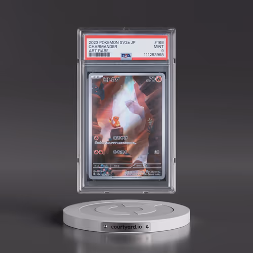 2023 Pokémon Sv2a-Pokemon 151 #168 Charmander - Art Rare (PSA 9 MINT)