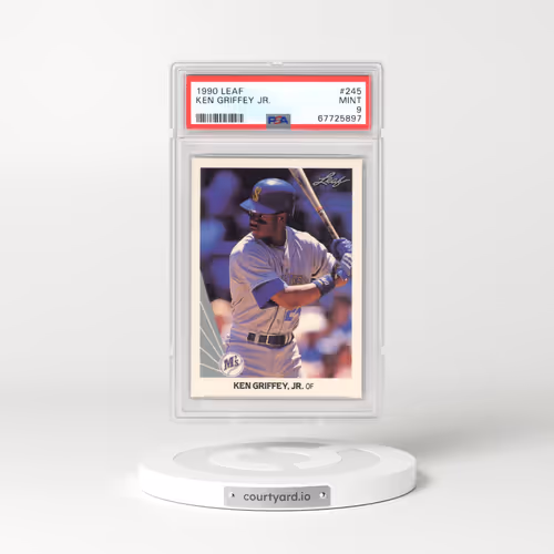 1990 Leaf #245 Ken Griffey Jr (PSA 9 MINT)