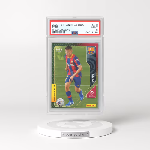 2020 Panini La Liga Megacracks #430 Pedri (PSA 9 MINT)