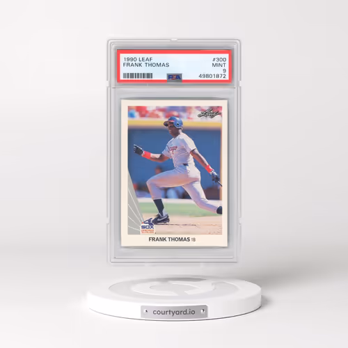 1990 Leaf #300 Frank Thomas (PSA 9 MINT)
