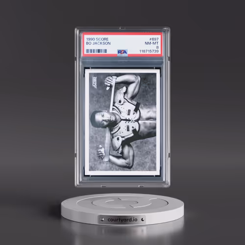 1990 Score #697 Bo Jackson (PSA 8 NM-MT)