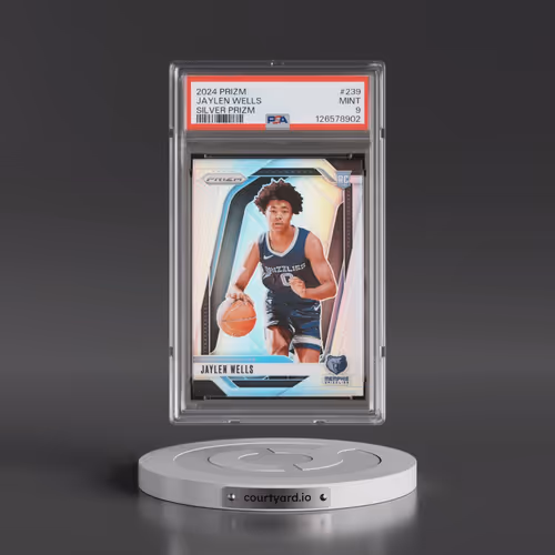 2024 Panini Prizm #239 Jaylen Wells - Silver Prizm (PSA 9 MINT)