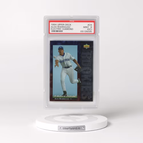 1994 Upper Deck #24 Alex Rodriguez - Electric Diamond (PSA 9 MINT)