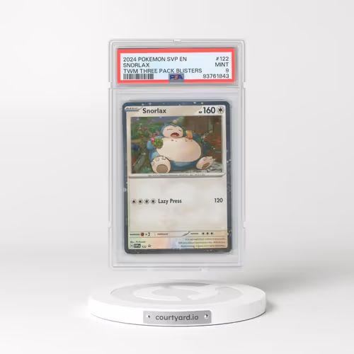 2024 Scarlet & Violet Promos #122 Snorlax - Holo (PSA 9 MINT)