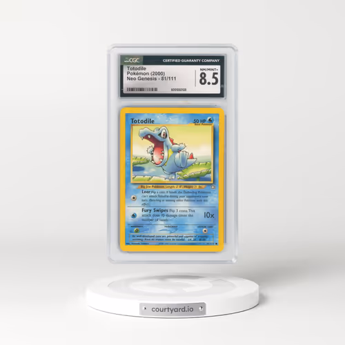 2000 Neo Genesis #81/111 Totodile (CGC 8.5 NM-MT+)