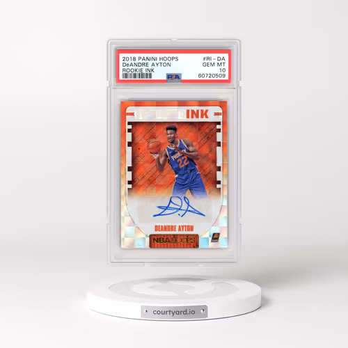 2018 Panini Hoops Rookie Ink #RI-DA DeAndre Ayton (PSA 10 GEM MINT)