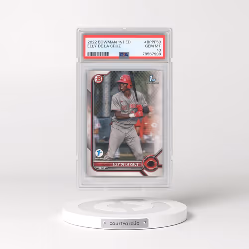 2022 Bowman 1st Edition #BPPF50 Elly de La Cruz (PSA 10 GEM MINT)