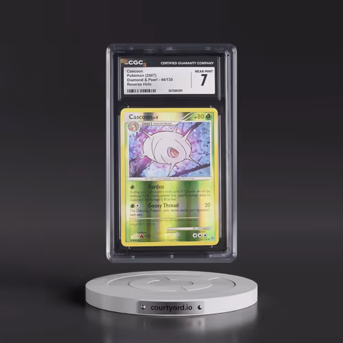 2007 Diamond & Pearl #44/130 Cascoon - Reverse Holo (CGC 7 NM)