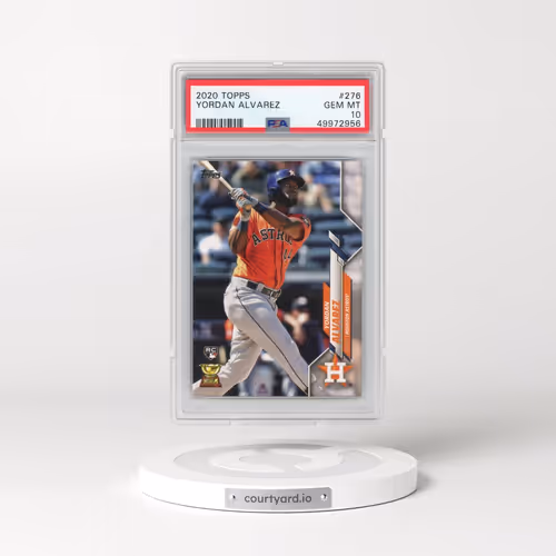 2020 Topps #276 Yordan Alvarez (PSA 10 GEM MINT)