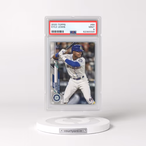 2020 Topps #64 Kyle Lewis (PSA 9 MINT)