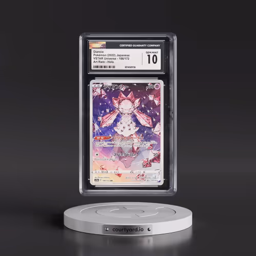 2022 VSTAR Universe #186/172 Diancie - Art Rare Holo (CGC 10 GEM MINT)