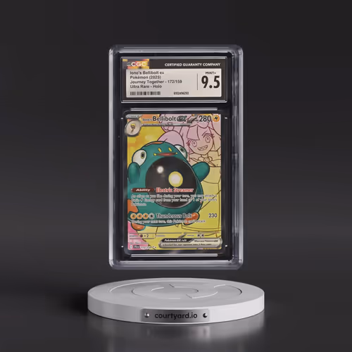 2025 Pokémon Jtg EN-Journey Together #172 Iono's Bellibolt EX - Holo Ultra Rare (CGC 9.5 MINT+)