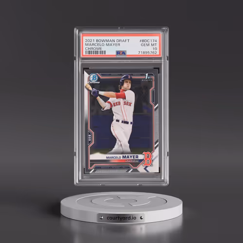 2021 Bowman Draft #BDC174 Marcelo Mayer - Chrome (PSA 10 GEM MINT)