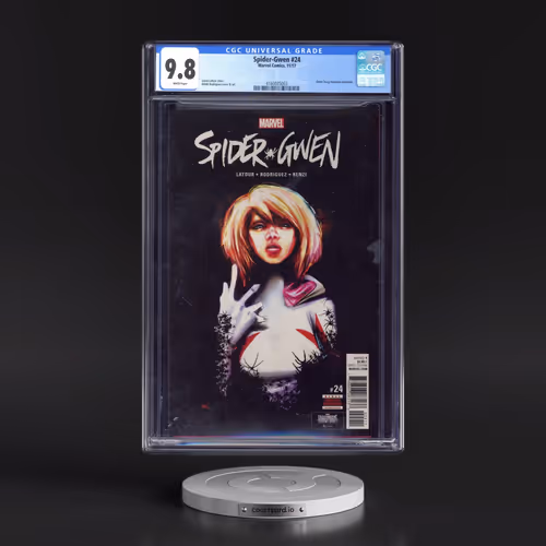 Spider-Gwen #24 CGC 9.8 White Pages (Marvel Comics, 11/17) - Universal