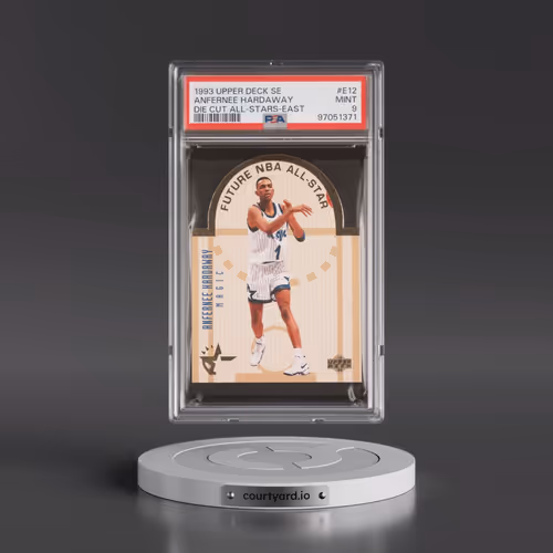 1993 Upper Deck Se Die Cut All-Stars #E12 Anfernee Hardaway - East (PSA 9 MINT)
