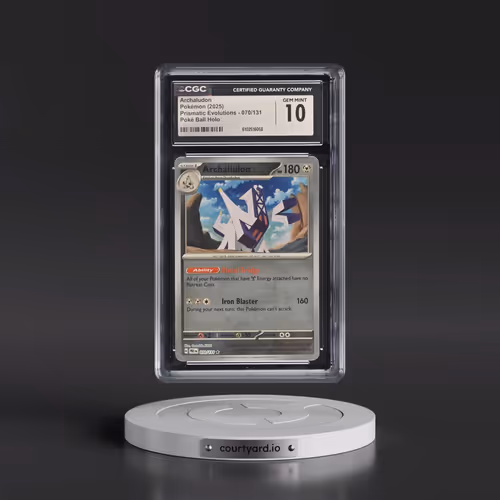 2024 Prismatic Evolutions - PRE EN #070/131 Archaludon - Poké Ball Holo (CGC 10 GEM MINT)