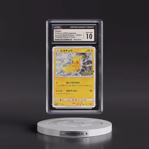 2019 Sword & Shield Promos #126/S-P Pikachu - PikaPika! Pikachu! Campaign! (CGC 10 GEM MINT)