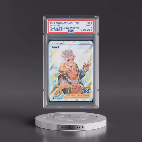2022 Pokémon Swsh Black Star Promo #226 Spark - Full Art Pokemon Go Special Collection-Team Instinct
