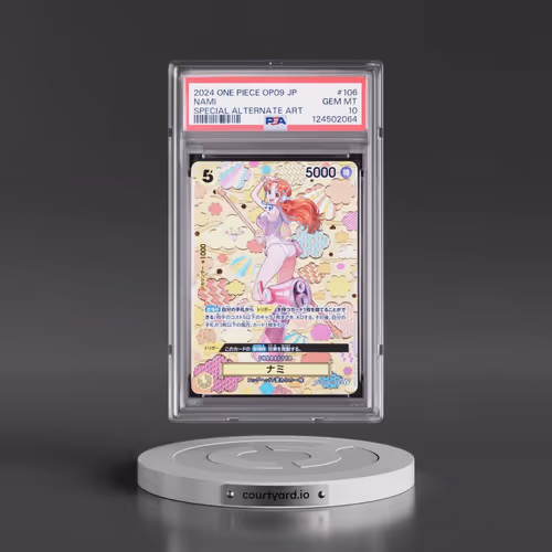 2024 One Piece Japanese OP09-Emperors in the New World #106 Nami - Special Alternate Art (PSA 10 GEM