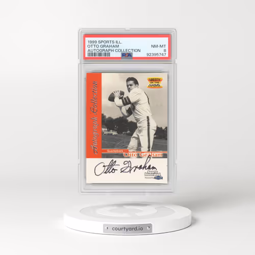 1999 Sports Illustrated Autograph Collection Otto Graham (PSA 8 NM-MT)