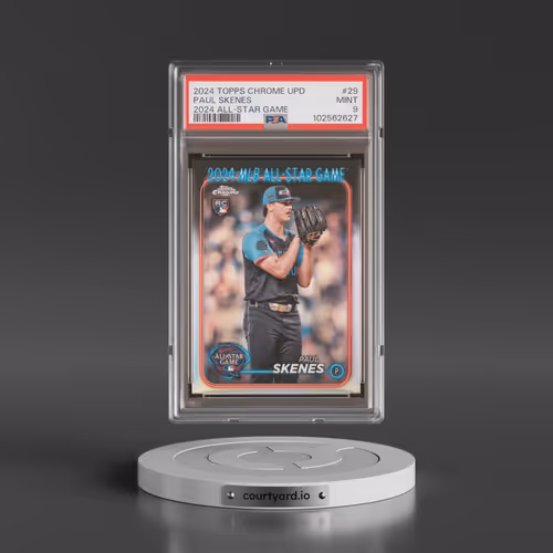 2024 Topps Chrome Update 2024 All-Star Game Chrome #29 Paul Skenes (PSA 9 MINT)