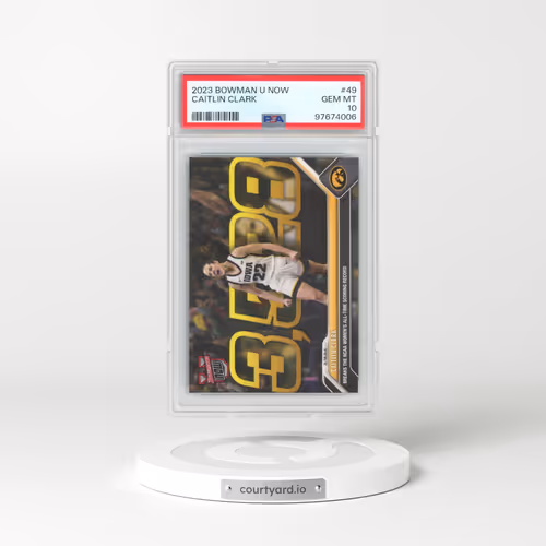 2023 Bowman U Now #49 Caitlin Clark (PSA 10 GEM MINT)
