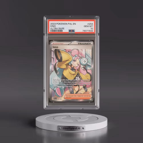 2023 Pokémon Pal EN-Paldea Evolved #254 Iono - Ultra Rare (PSA 10 GEM MINT)