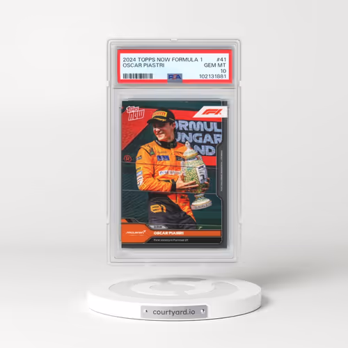 2024 Topps Now Formula 1 #41 Oscar Piastri (PSA 10 GEM MINT)