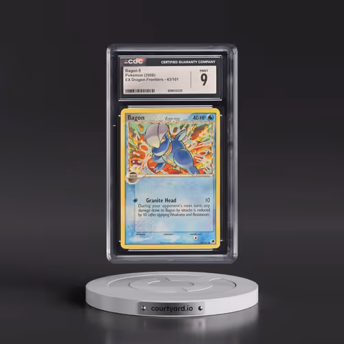 2006 EX Dragon Frontiers #43/101 Bagon δ (CGC 9 MINT)