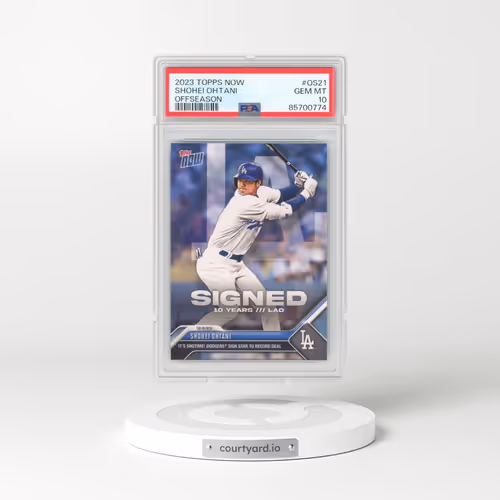 2023 Topps Now Offseason #OS21 Shohei Ohtani (PSA 10 GEM MINT)