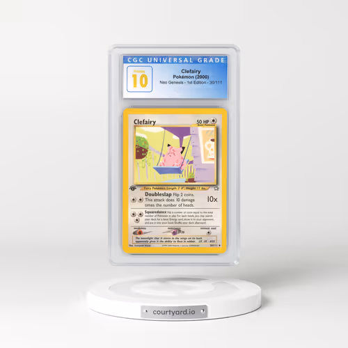 2000 Neo Genesis #30 Clefairy - 1st Edition (CGC 10 PRISTINE)