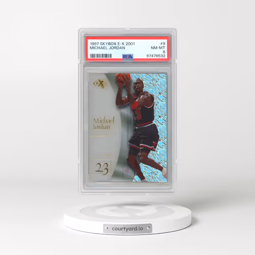 1997 Skybox E-X2001 #9 Michael Jordan (PSA 8 NM-MT)