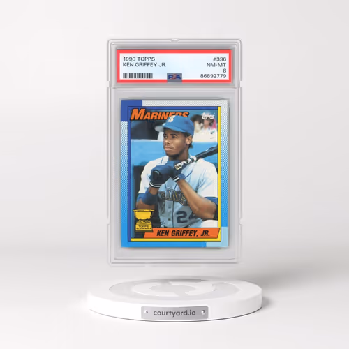 1990 Topps #336 Ken Griffey Jr (PSA 8 NM-MT)