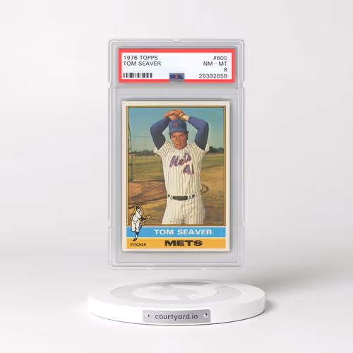 1976 Topps #600 Tom Seaver (PSA 8 NM-MT)