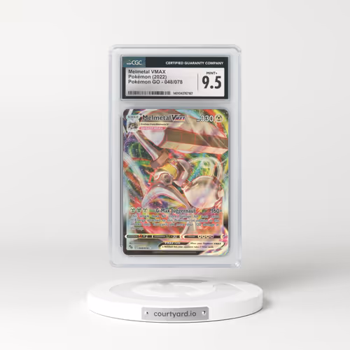 2022 Pokémon GO #048 Melmetal VMAX - Holo (CGC 9.5 MINT+)