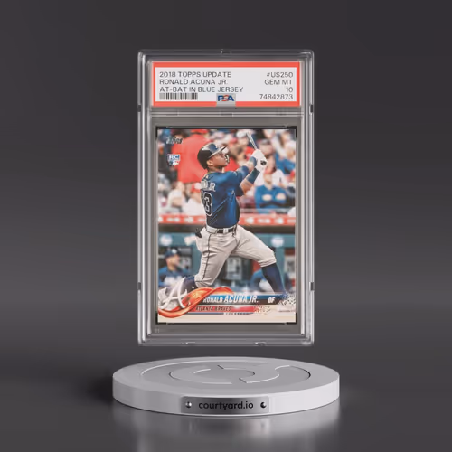 2018 Topps Update #US250 Ronald Acuna Jr. (PSA 10 GEM MINT)
