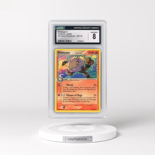 2006 EX Holon Phantoms #50/110 Primeape δ (CGC 8 NM-MT)