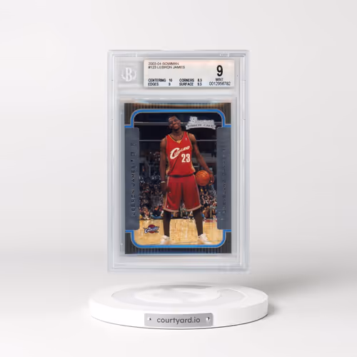 2003 Bowman Rookies & Stars #123 LeBron James (BGS 9 MINT)