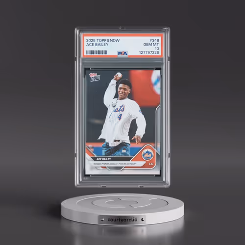 2025 Topps Now #348 Ace Bailey (PSA 10 GEM MINT)