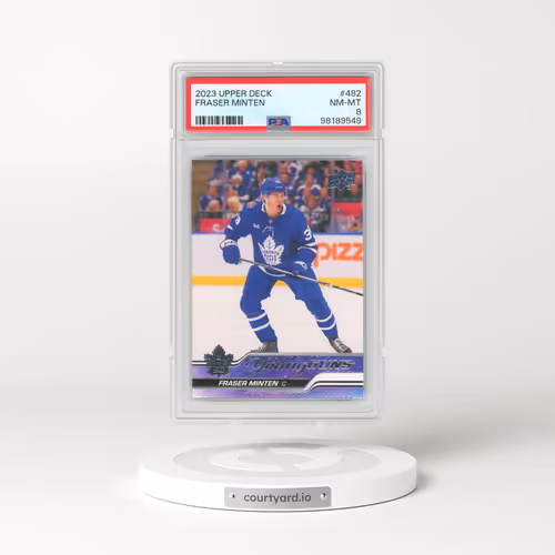 2023 Upper Deck #482 Fraser Minten (PSA 8 NM-MT)