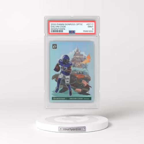 2020 Panini Donruss Optic Downtown #DT17 Dalvin Cook (PSA 9 MINT)