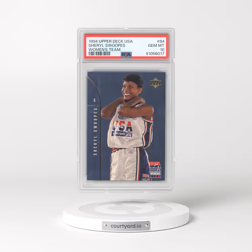 1994 Upper Deck USA Basketball #84 Sheryl Swoopes - Women's Team (PSA 10 GEM MINT)