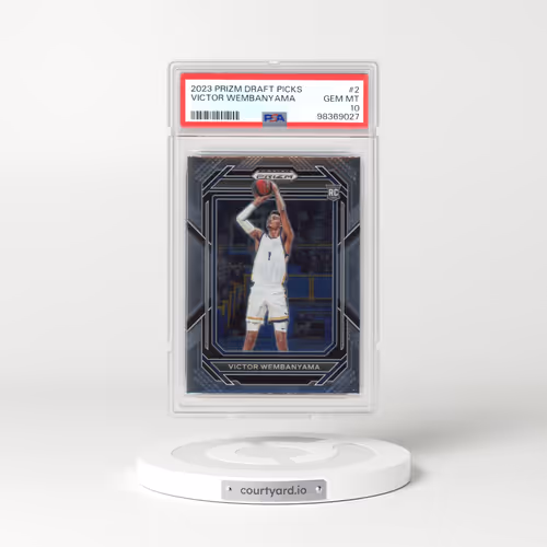 2023 Panini Prizm Draft Picks #2 Victor Wembanyama (PSA 10 GEM MINT)