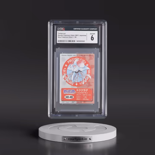 1997 New Pokémon Kids 2 (Toys 71-88 on Back) #49 Tentacruel (CGC 6 EX-NM)